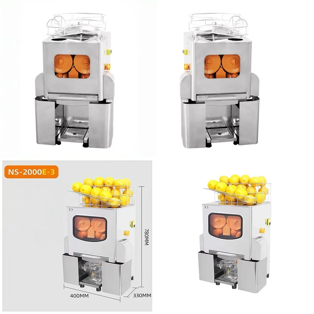 

Electric Commercial Orange Juicer Squeezer for Juice Machine Citrus Press for Restaurant Bar Hotel Commercial Use Heavy