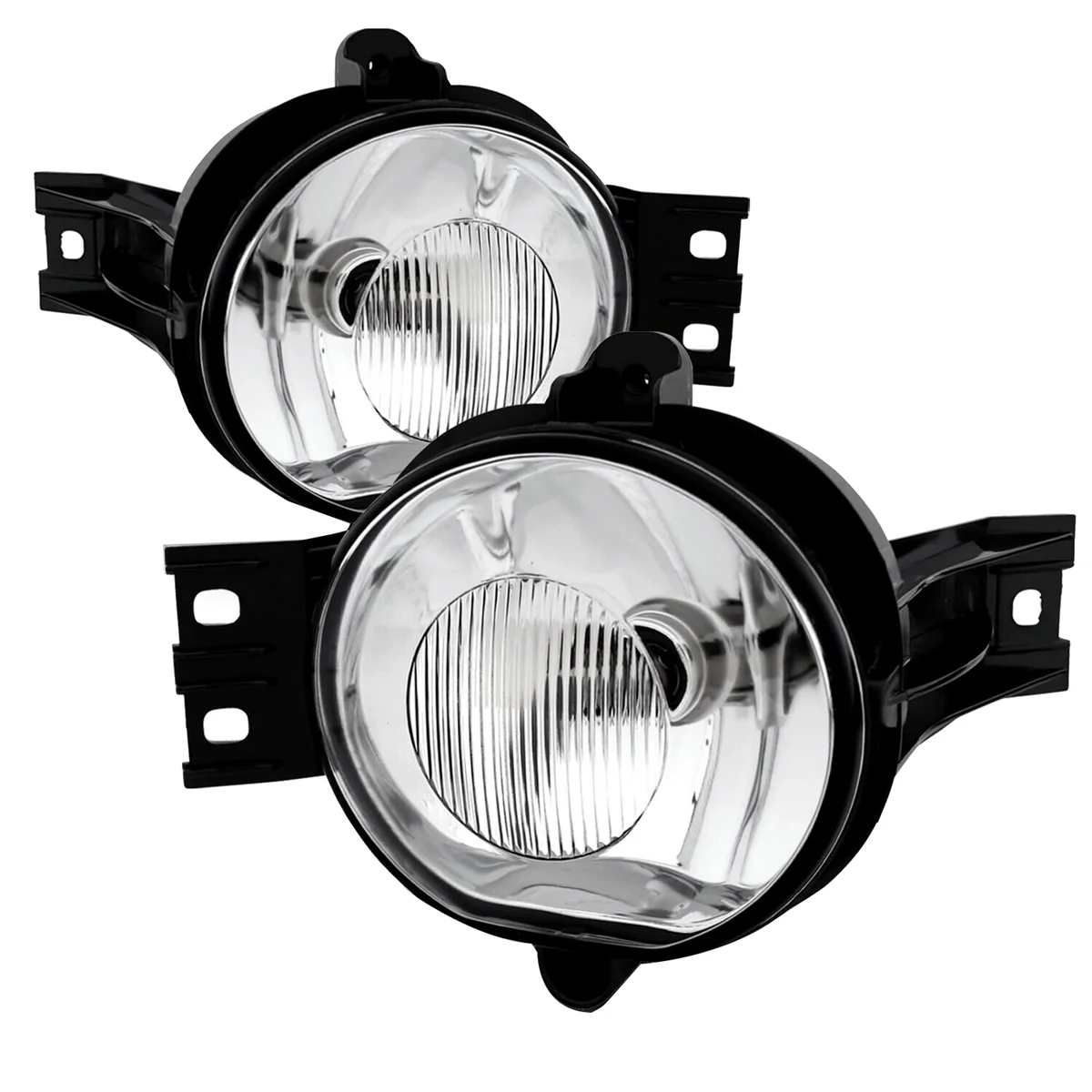 1Pair Front Bumper Fog Light Halogen Lamp for Dodge Ram 1500/2500/3500 2002-2008 Durango 55077474AE 55077475AC CH2592121