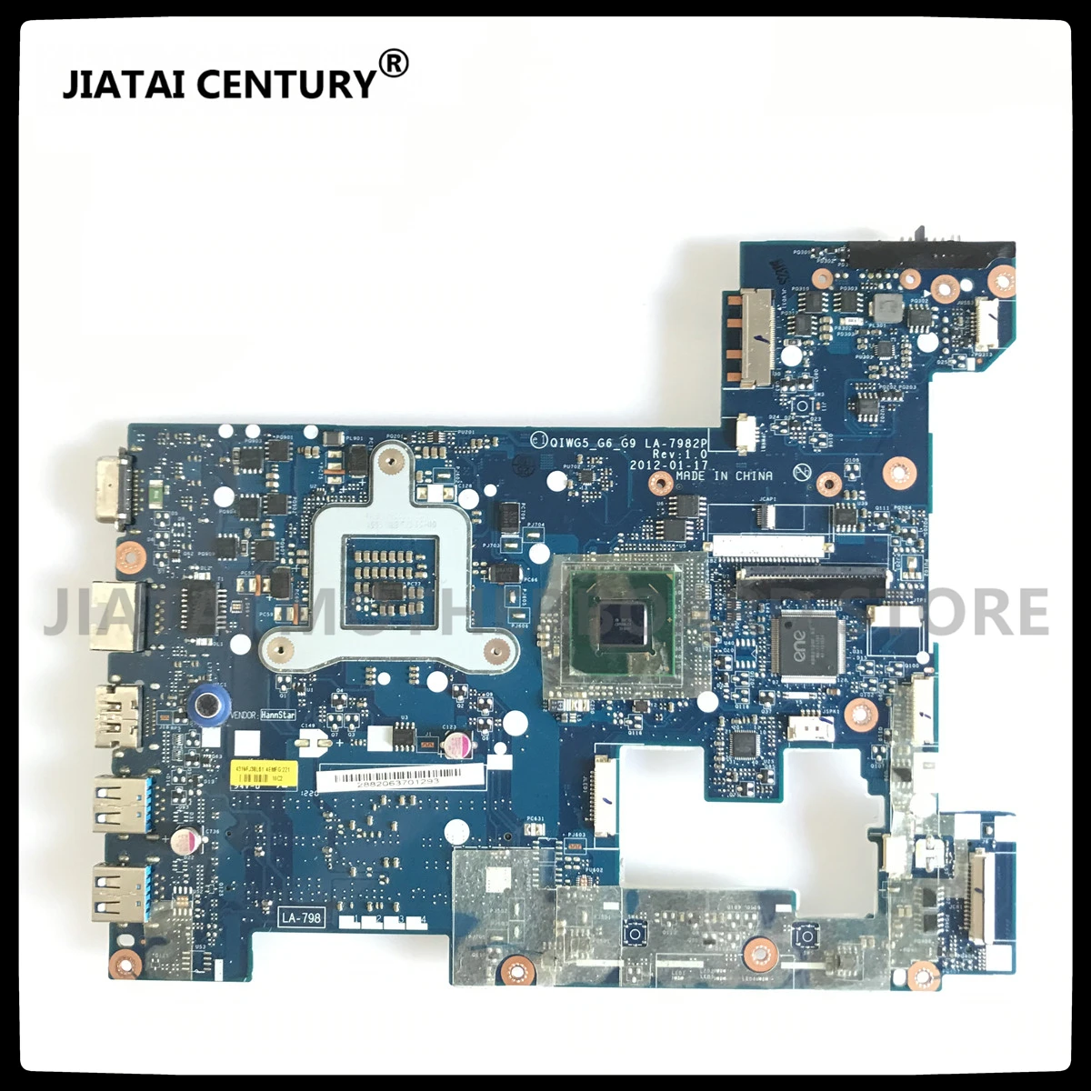 FOR LENOVO G580 P580 NOTEBOOK MAINBOARD QIWG5_G6_G9 LA-7982P LAPTOP MOTHERBOARD FIT  High Quality tested 100% work