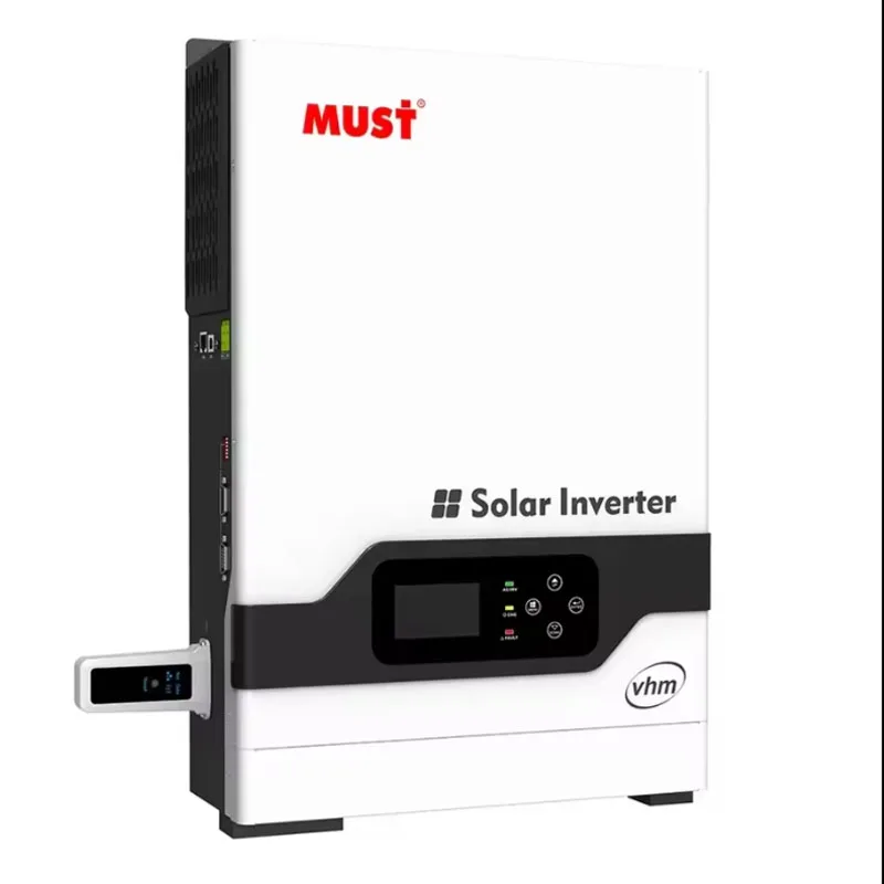 MUST Pv1800 PRO 3KW 3.5kw 5.2kw 5.5kw 24v 48v solar Inverter PV450V Parallel Inverter for off grid hybrid system