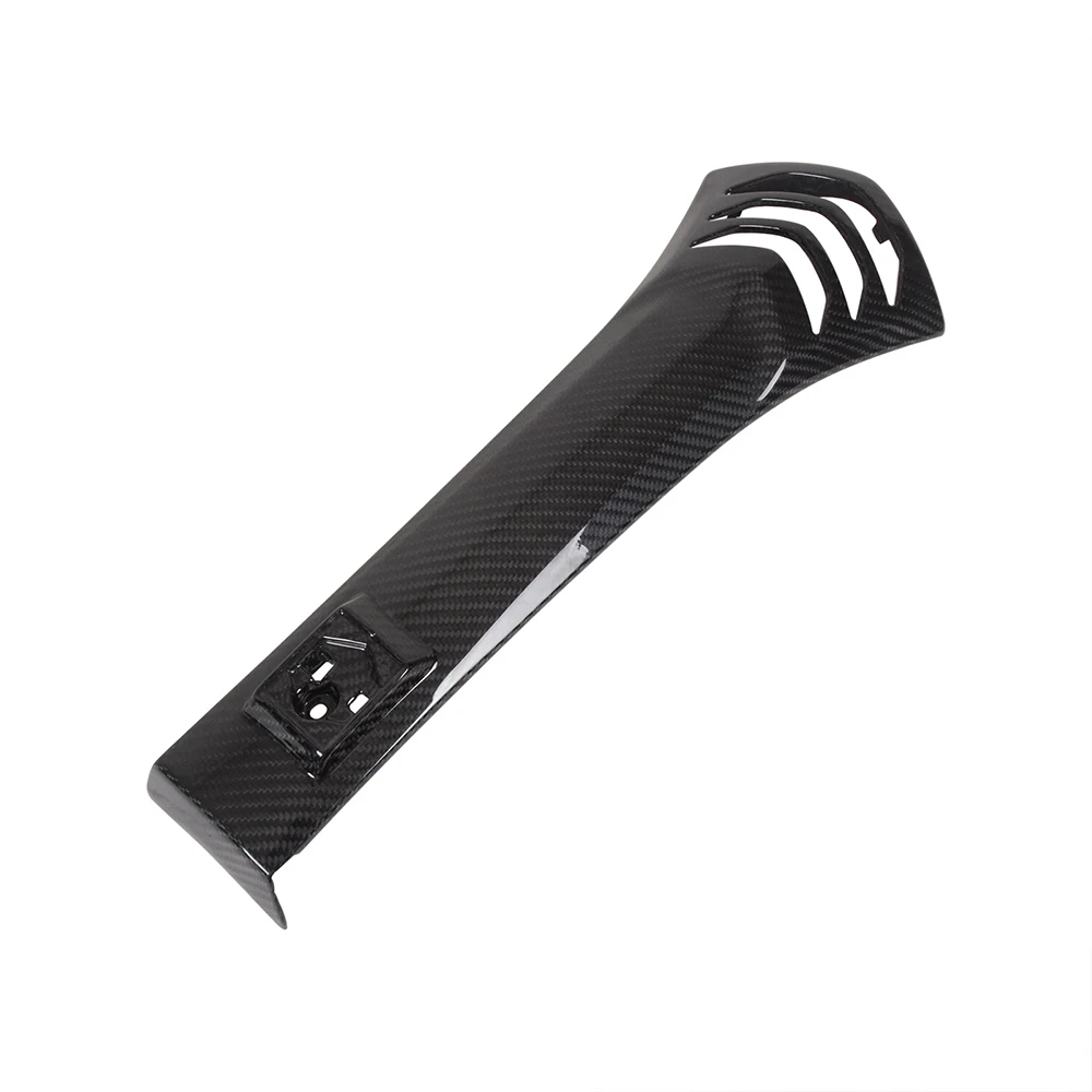 100% Carbon Fiber Motorcycle Front Belt Horn Cover Fairing Accessories For GTS300 2023 2024