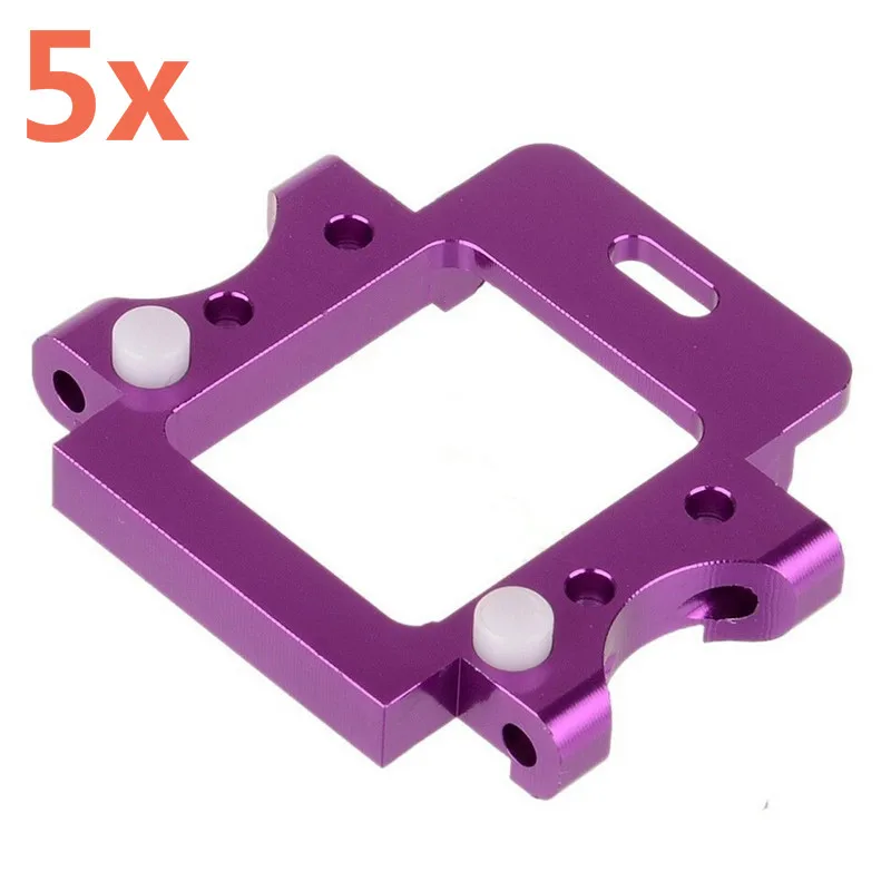 5Pcs/Lot HSP 102061 02021 Aluminum Rear Gear Box Mount for 1/10 RC Model Car Upgrade Parts CNC 94102 SONIC