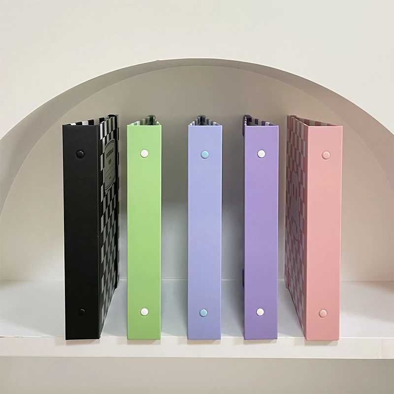 الشطرنج Cate A5 Ins نمط فوتوكارد الموثق بطاقات الصور جمع كتاب تخزين الألبوم غلاف دفتر كوريا القرطاسية 1X