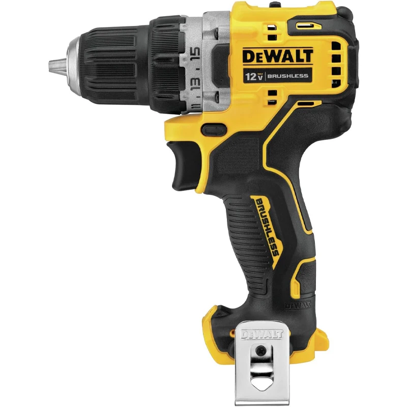 

DEWALT Xtreme 12V MAX* Cordless Drill, 3/8-Inch, Tool Only (DCD701B)