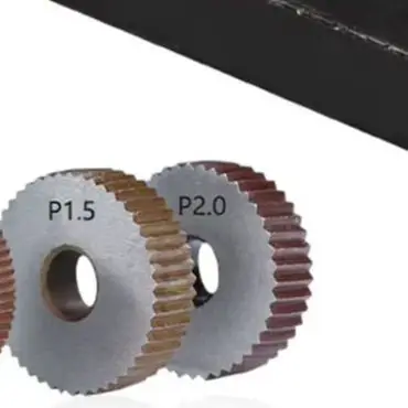 7PCS Knurling Tool Kit 0.5mm 1.5mm 2mm Diagonal Linear Single Wheels For Metal Lathe Machining And DIY Grip Pattern Making