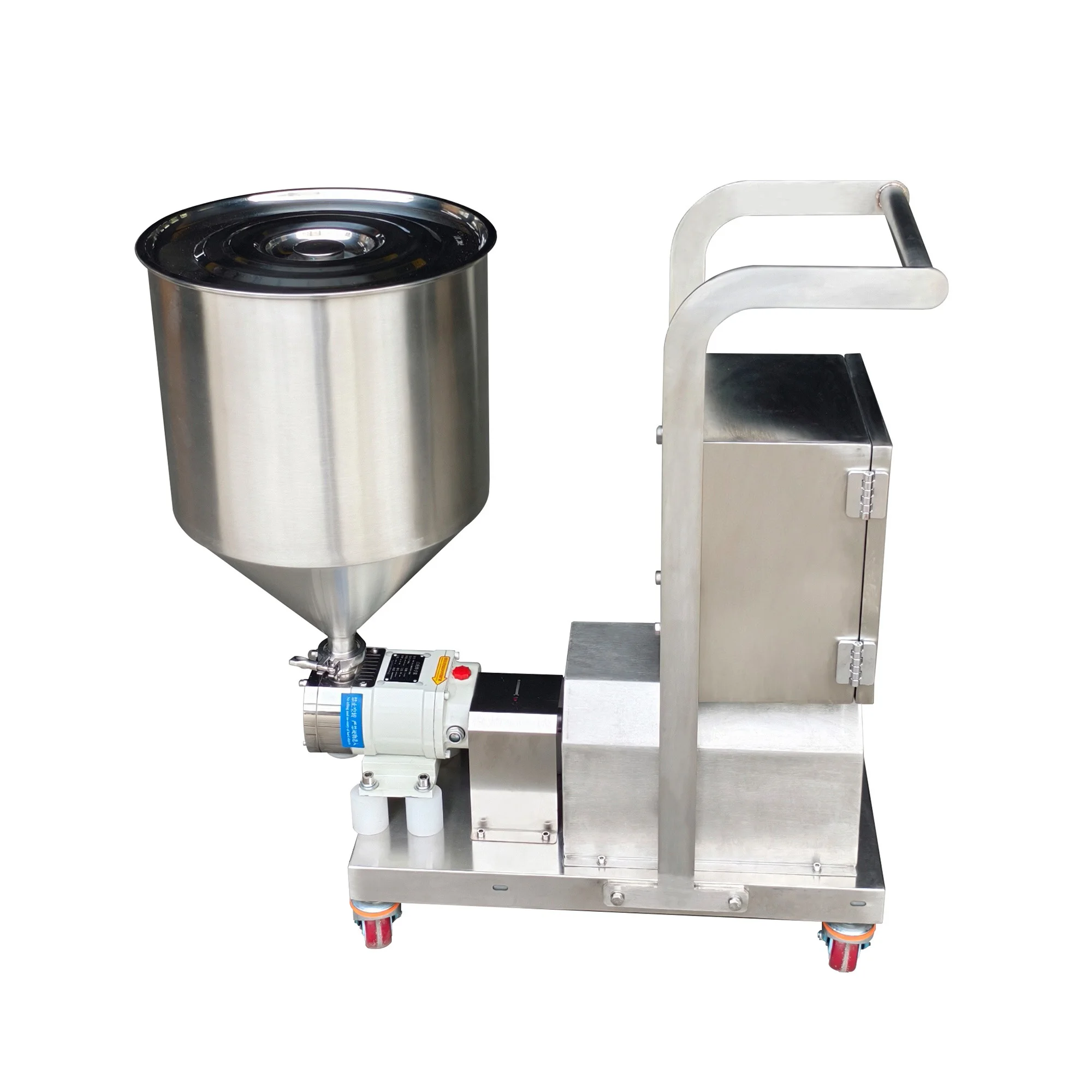 Bomba de mermelada de helado para máquina para hacer helados, bomba de rotor alimentadora de mermelada