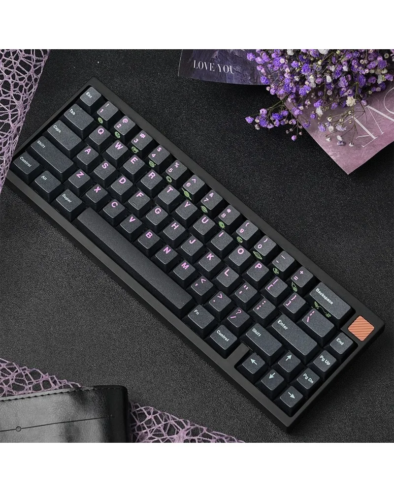 Keycap side engraving Main engraving Mechanical keyboard Keycap customization Original factory height PBT spraying