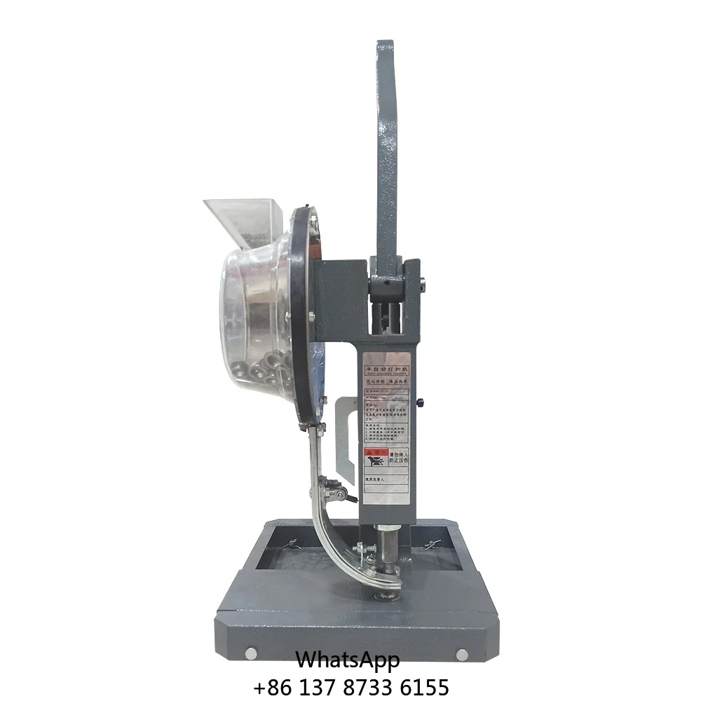 4mm 5mm 6mm 8mm 10mm 12mm Manual Tarpaulin Eyelet Hand Press Button Machine