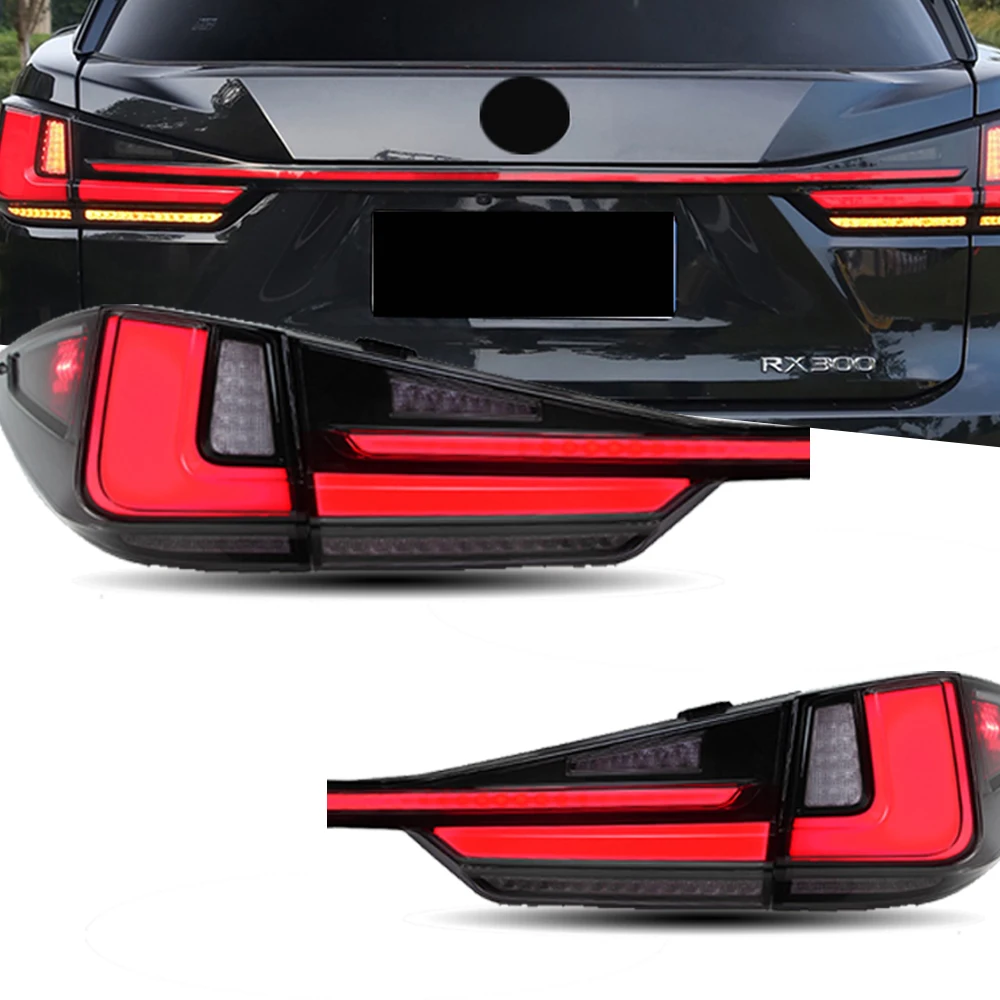 Taillights For Lexus RX270 RX350 RX300 450h LED 2016-2020 Tail Lamp Car Styling DRL Dynamic Turn Signal Reverse Auto Accessories