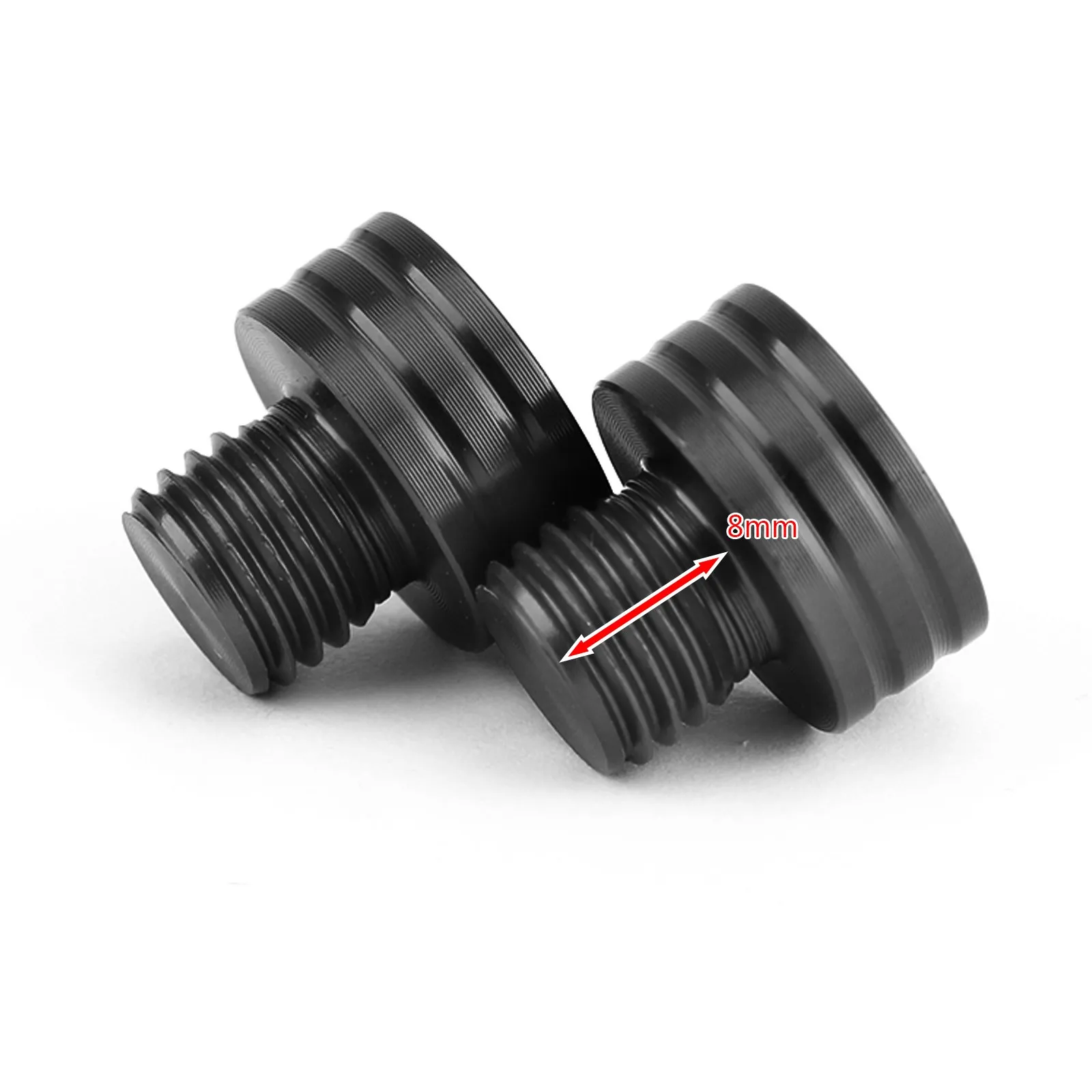Areyourshop Uniwersalne zaślepki otworów lusterkowych M10 1,25 mm Śruba do BMW R1200GS S1000R s1000xr do Suzuki SV650 do Honda Motor Part — zdjęcie 4