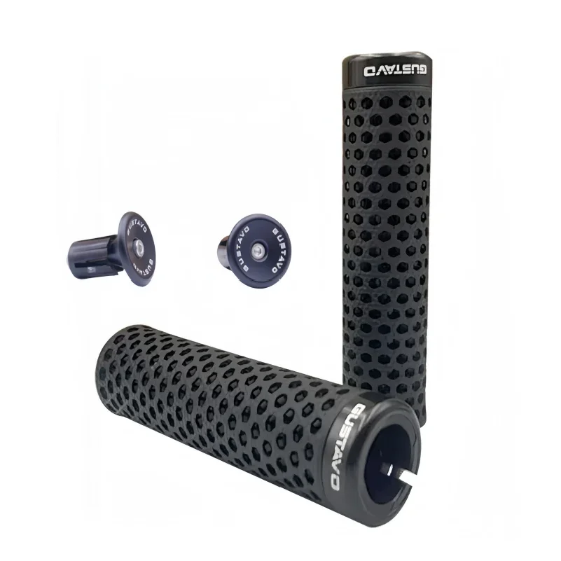 3D Printed Bike Grips MTB Mountain Bicycle SHOCK Absorption Handlebar Cover Handle Grips