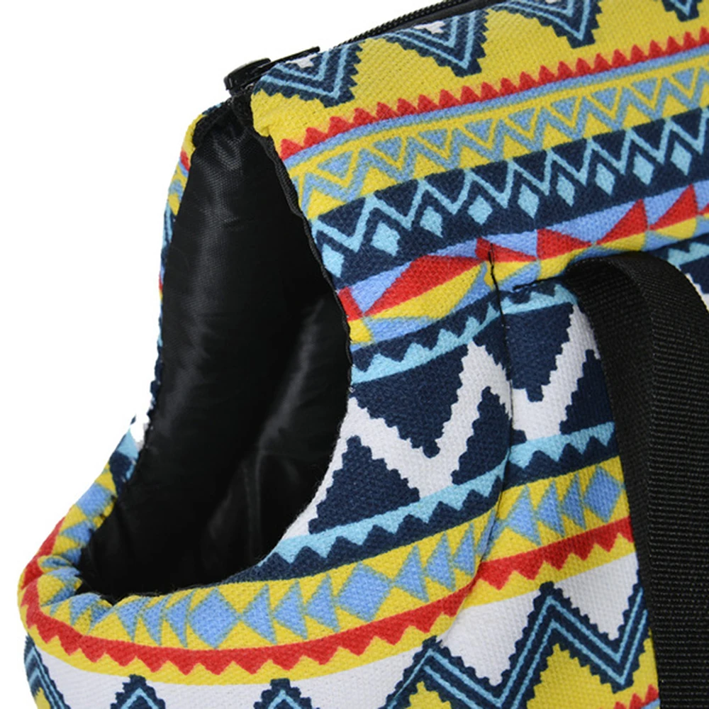 Fashion Printed Dog Carrier Bag For Small Dogs Cat Outdoor Travel Shoulder Tote Bags Chihuahua Yorkies Backpack Pet Supplies