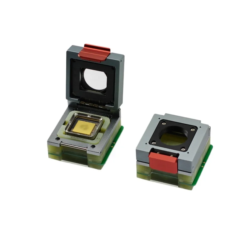 PGA package IC chip test seat, flip-top shrapnel integrated circuit test Socket chip verification test tooling