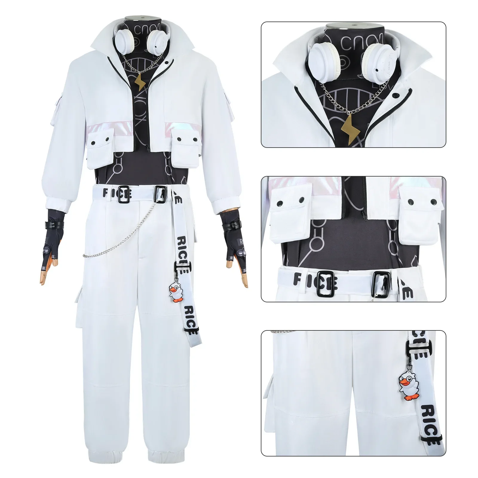 

1-Pc Uniform Anime Cosplay Set - for Comic Con, Festivals, Theme Parties, Stage Performances & Carnivals,Vêtements