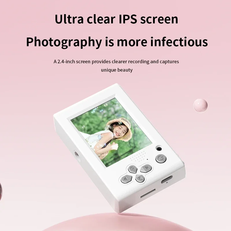 New Mini Camera CCD HD Portable Camera for Students and Campus Use Perfect as a Birthday Gift for Kids