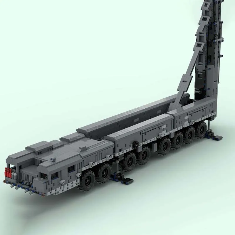 4360 STUKS Oorlogsserie MZKT-79221 met RS-12M Topol-M - SS-27 - Sickle MOC Aanpasbare Modulaire Bouwblok DIY Speelgoed Verjaardagscadeau