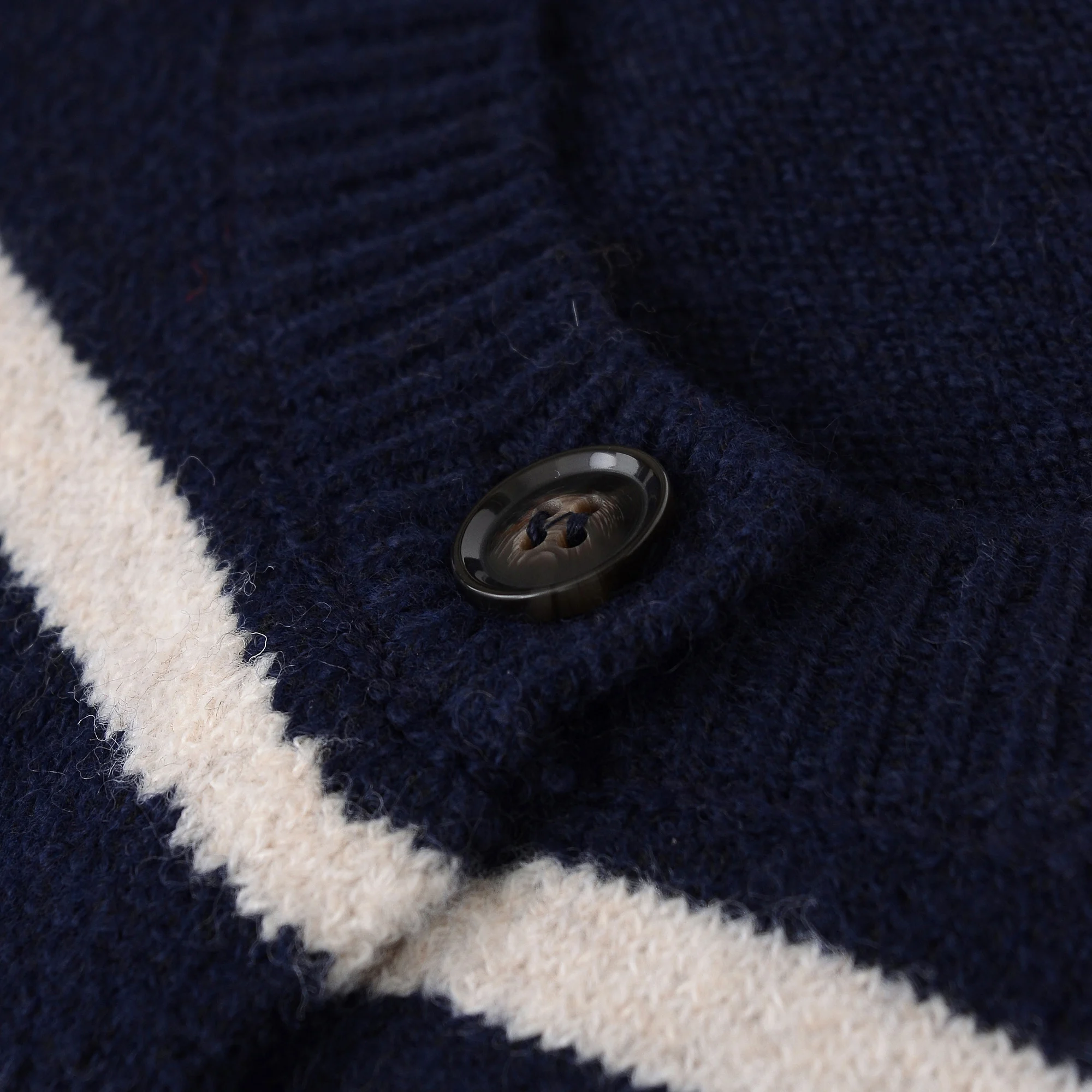 Faionable malha listra redonda ne casaco feminino fibra de poliéster longo sve comprimento regular cardigan sle outono nova chegada