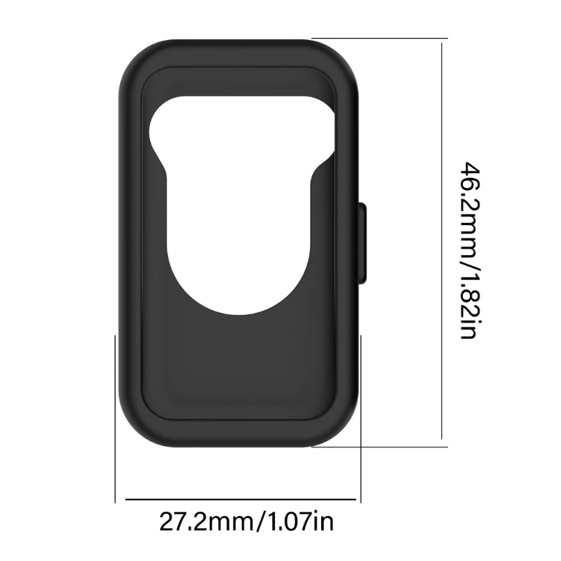 Smartwatch Frame Protective Cover Shock Proof Silicone Case for Band 8/9 Sports Watch Anti Drop Protector Sleeve DropShipping