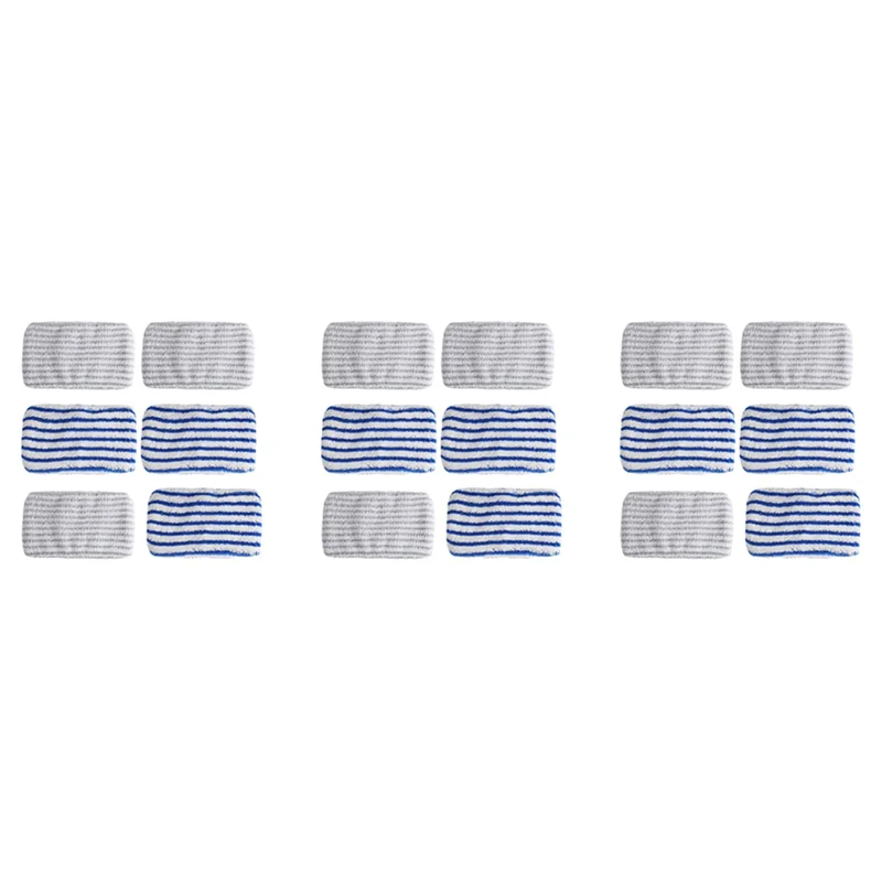 

BAAN-18 Pcs Microfibre Cloth Pads Replacement For Rowenta Clean&Steam ZR005801 RY7/RY8 Series Not Suitable For RX6 Series