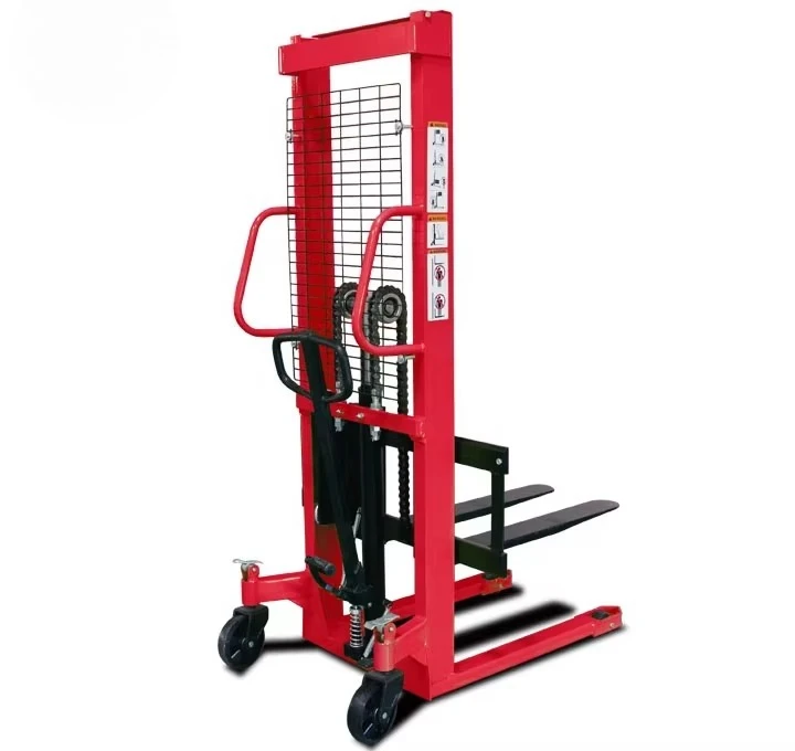 500KG 1000KG 1500KG 2000KG Hydraulic Manual Hand Stacker Stable and Durable