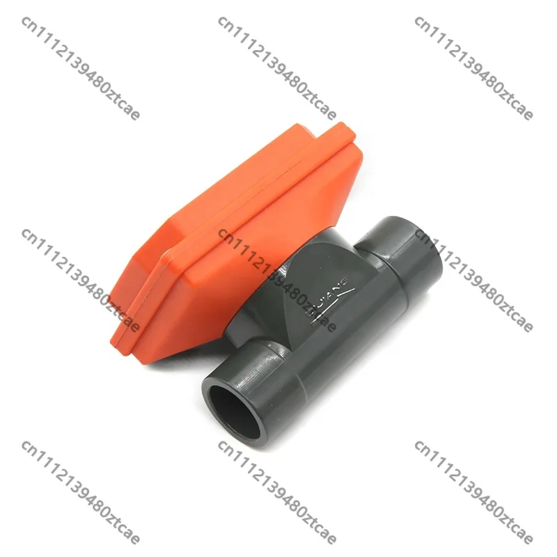 PVC Digital Turbine Water Flow Meter ZJPVC-BT01-DN15, Flow Rate 5-100 L/min, IP65 Protection, Quick Connection,