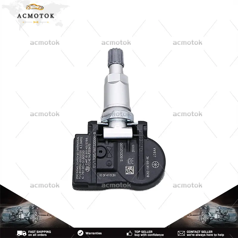 8G921A159AE Tire Pressure Monitoring Sensor 433MHz TPMS SENSOR FOR Jaguar E-Pace F-Type Super V8 Land Rover Defender Volvo