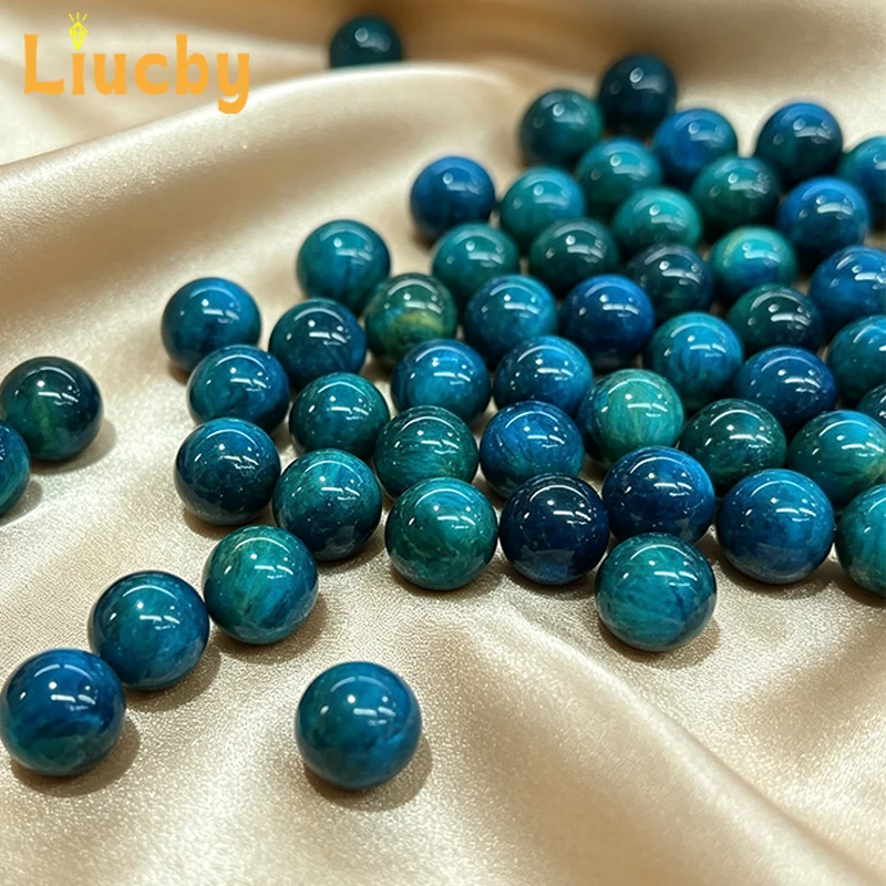 Streuperlen aus Naturstein, Blaue Tigeraugen für Schmuckherstellung, DIY-Armbänder, Zubehör, 15' Großhandel 6/8/10/12/14mm – Detail 4