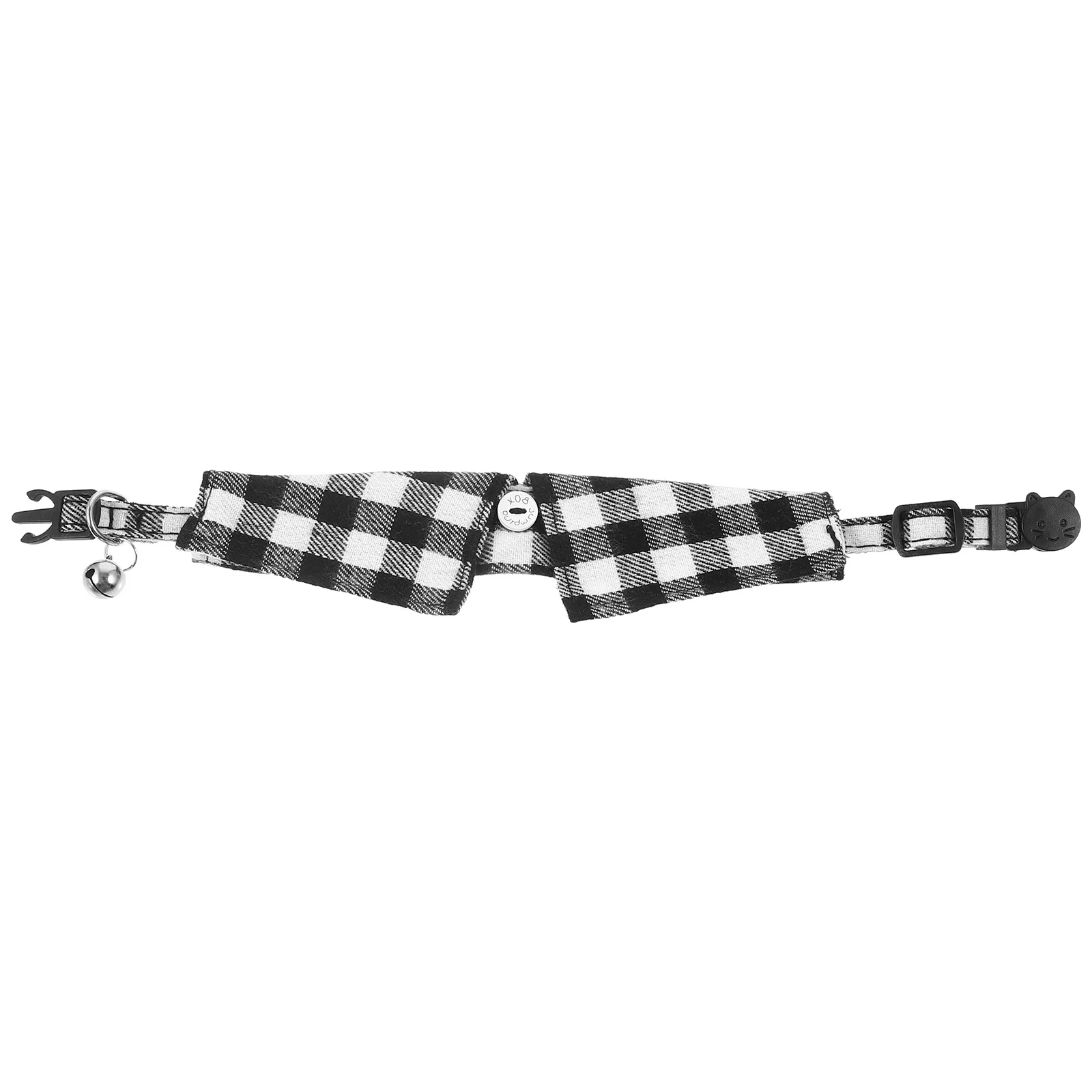

Adjustable Pet Bowtie Collar for Cats Kitten Plaid Neckwear Stylish Comfortable Daily Wear Party Wedding Photo Accessory