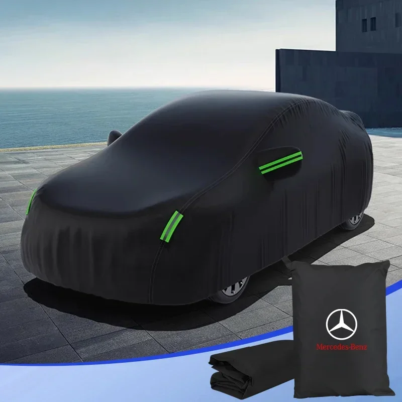 

Car Cover Outdoor Protection Full Exterior Cover Sunshade Dustproof Protection Cover for Mercedes benz A GLK GLA w204 W251 W463