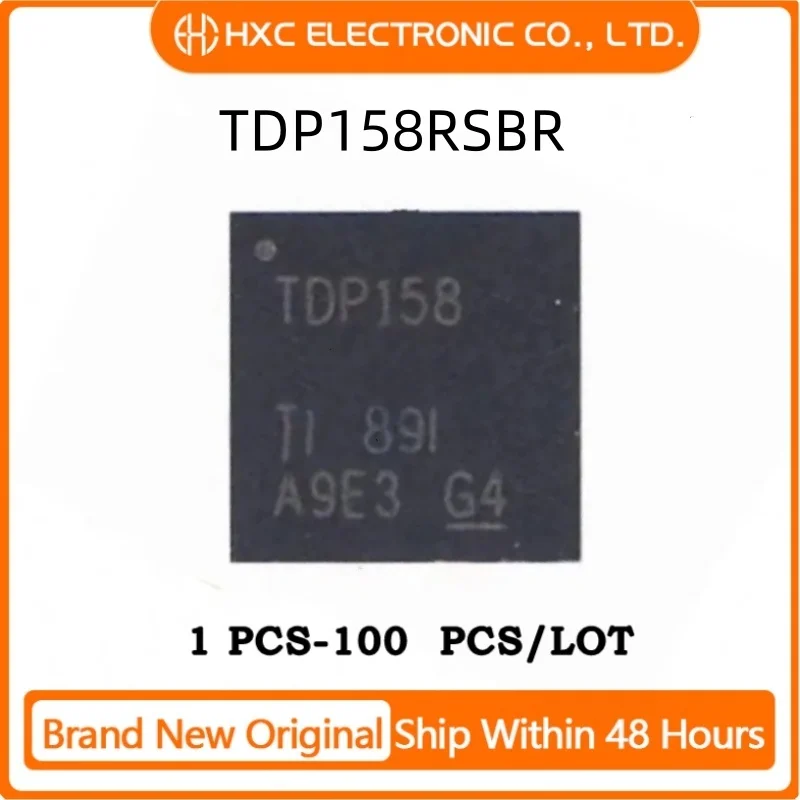 5PCS/10PCS/50PCS/100PCS 100% NEW IC TDP158RSBR TDP158 WQFN40