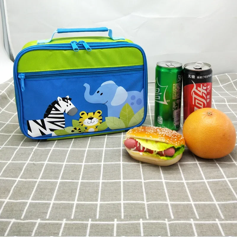 Borsa isolante in tessuto Oxford borsa per il pranzo dei cartoni animati borsa per bambini borsa per il pranzo per bambini per le donne Lunch Box borse da Picnic Lonchera