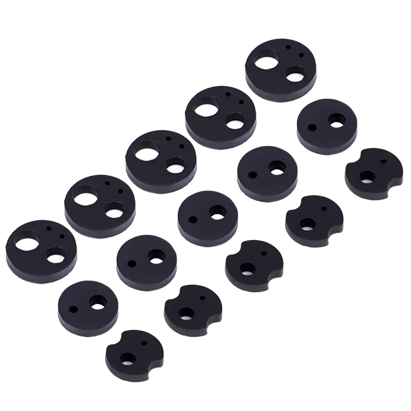 

5pcs Dental Handpiece Tail Pad High Low Speed Tail Pad 2/4 Hole Silicone Gasket High Temperature Resistant Dentistry Accessories