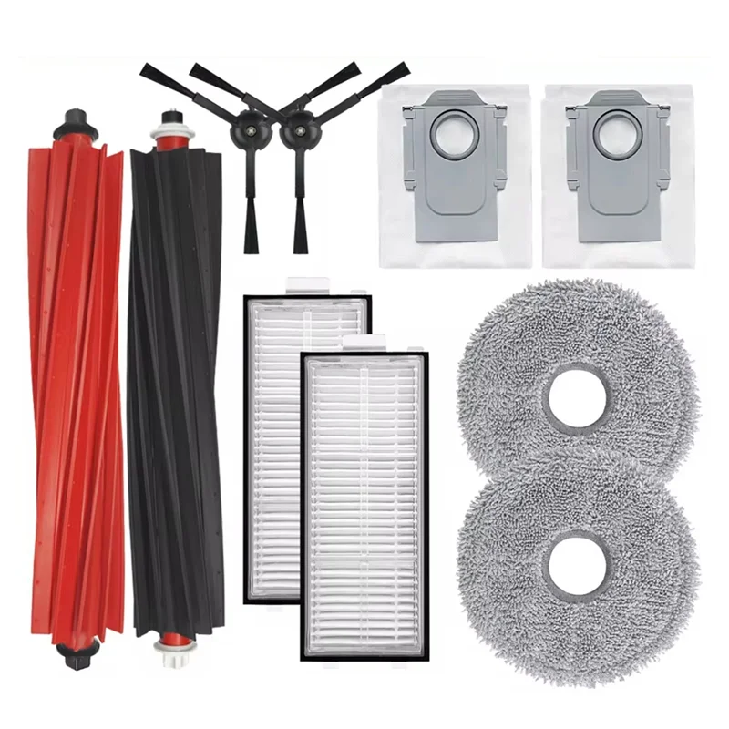 A69M-Voor Roborock Qrevo Master/V20/P10S Pro Roller Zijborstel Cover Filter Mop Doek Stofzak doos Accessoire Deel
