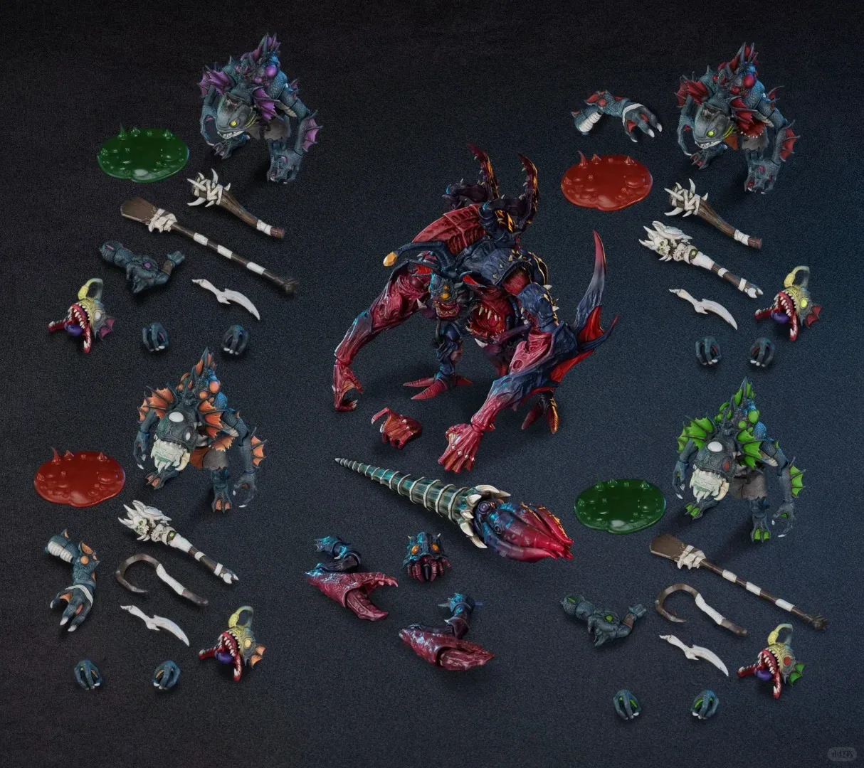 

В наличии STARC TOYS Rationality Zero - глубокая оранжевая/красная/фиолетовая/зеленая шарнирная фигура