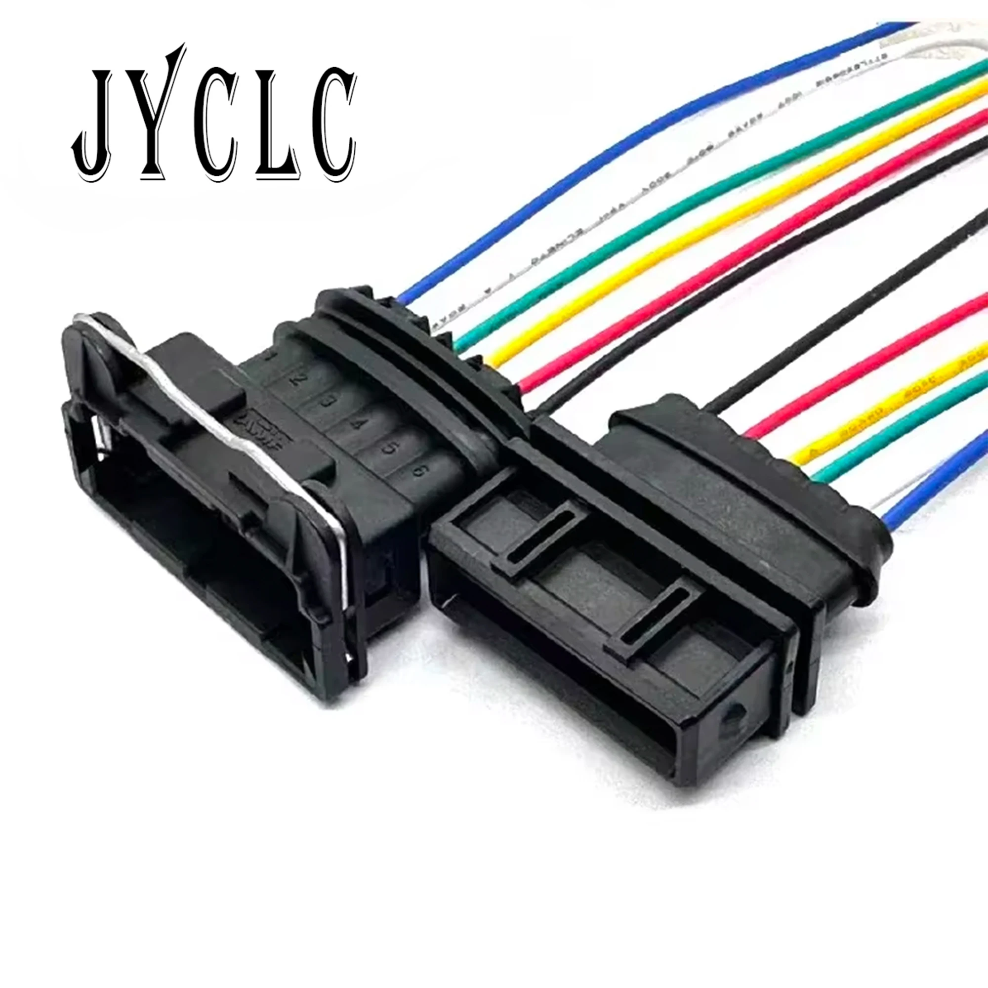 

1 Set 6 Pin Automobile Waterproof Connector Male Female Air Flow Sensor Plug 282236-2 282767-2 for VW Accelerator Pedal Position