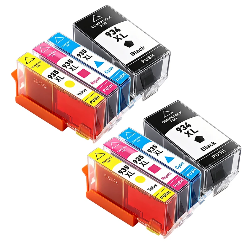 Cartucho de tinta 934 935 XL compatible con HP 934XL 935XL para impresora HP934 Officejet pro 6812 6815 6230 6830 6835 6820