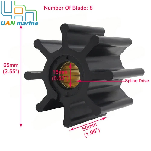 875593 877061 Biển Nước Làm Mát Bơm Cánh Quạt Bộ Định Vị Ô-Penta 875593-6 877061 3841697 21951356 JMP 7400-01