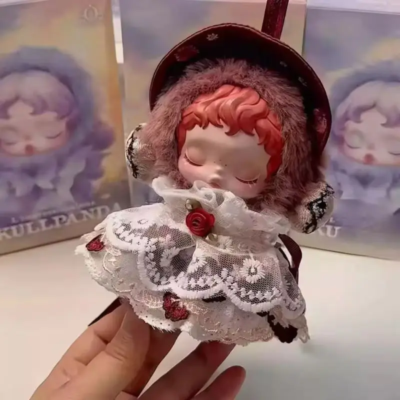 Cute Doll 10cm Clothes SKULLPANDA V1 V2 Winter Music Chapter L'Impressionnisme Series Doll Costumes Suit Replacement Clothing