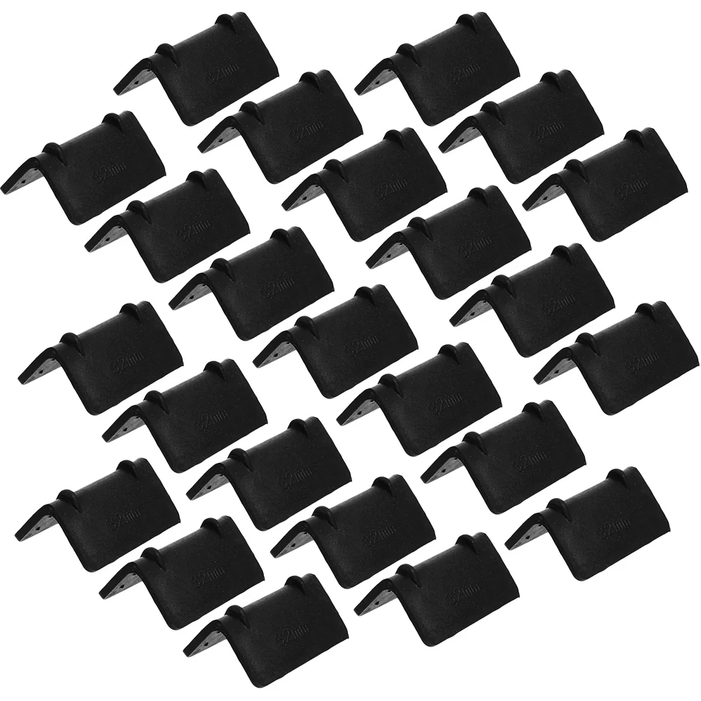 100 Uds protectores de esquina de plástico protector de embalaje de carga protectores de esquina de carga para protección de bordes de caja de envío
