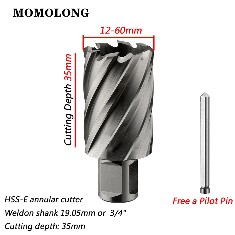 HSS-E Annular Cutter With 3/4