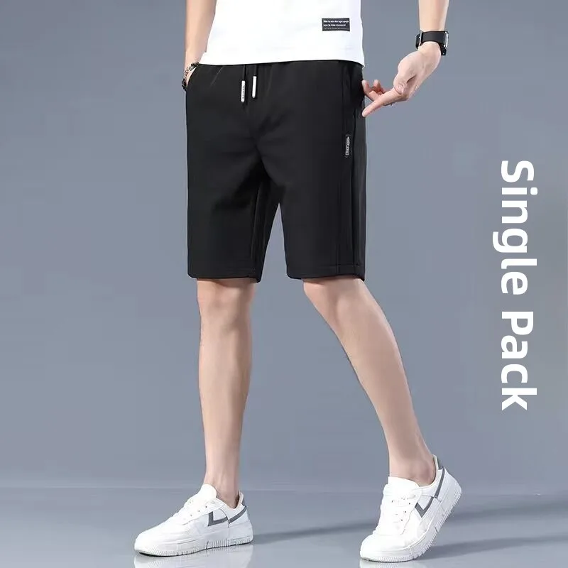 

Summer Casual Loose Fit Tailored orts Youthful Vitali Sle Five-Quarter Length Straight Leg Men's Faion Versatile orts
