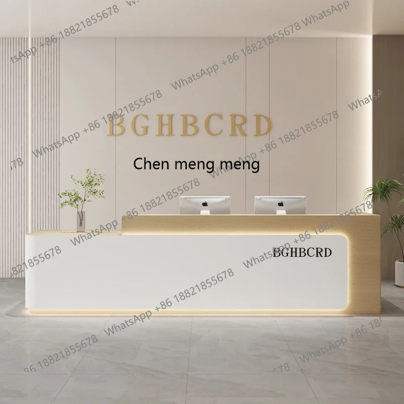 A139 Eenvoudig Modern Bedrijf Receptie Hotel Bar Tafel Verkoopafdeling Lobby Service Bureau Schoonheidssalon kassa