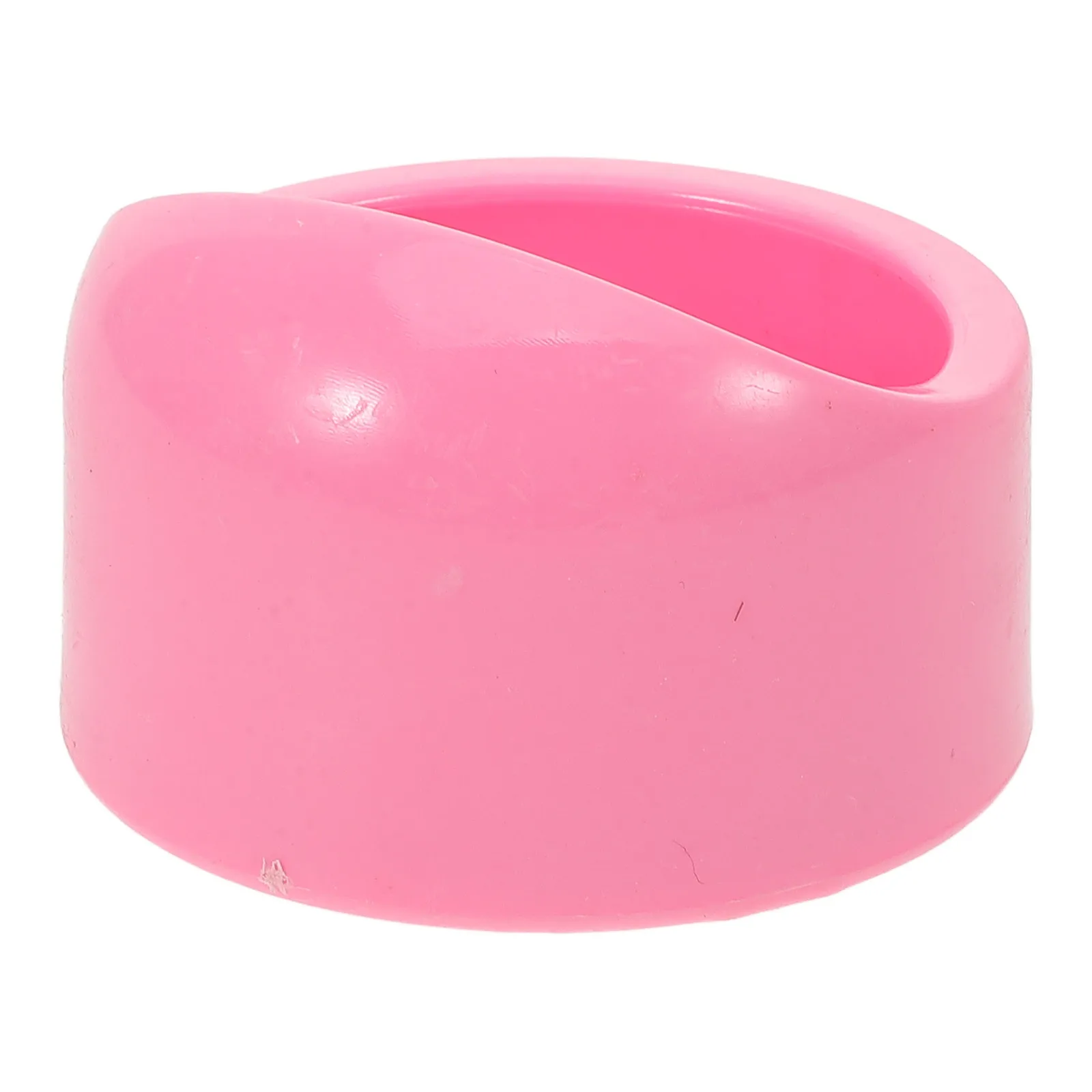 

Round Hamster Food Bowl Candy Color Slope Pet Feeder Durable Reusable Smooth Surface Easy to Stable Structure for Dwarf