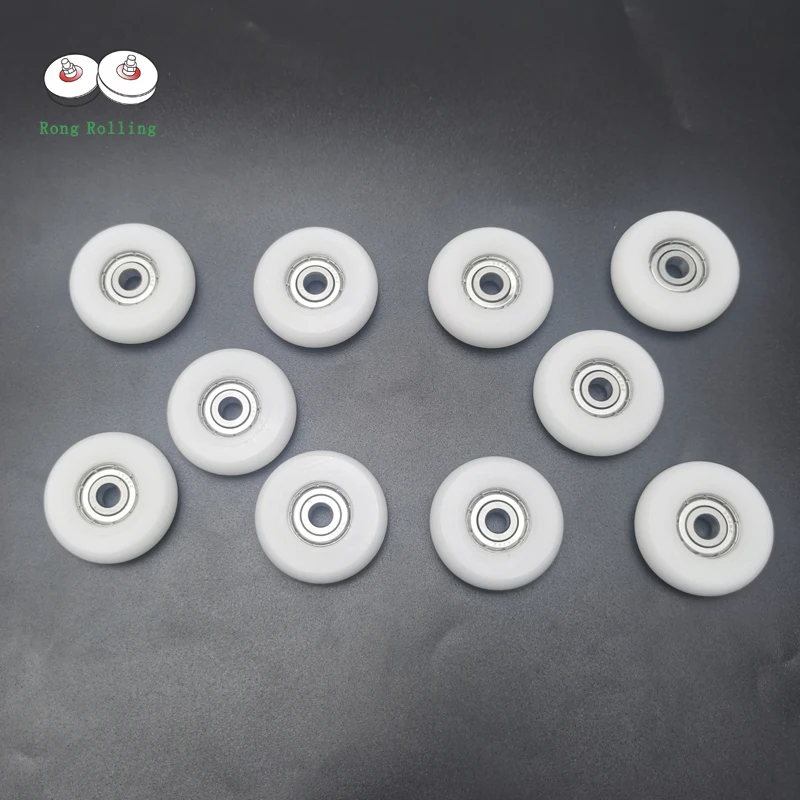 6*35*11mm,sliding gate window nylon roller wheel bearing steel 626ZZ  bearing bore 6mm,diameter 35mm,thickness 11mm. 10pcs/lot