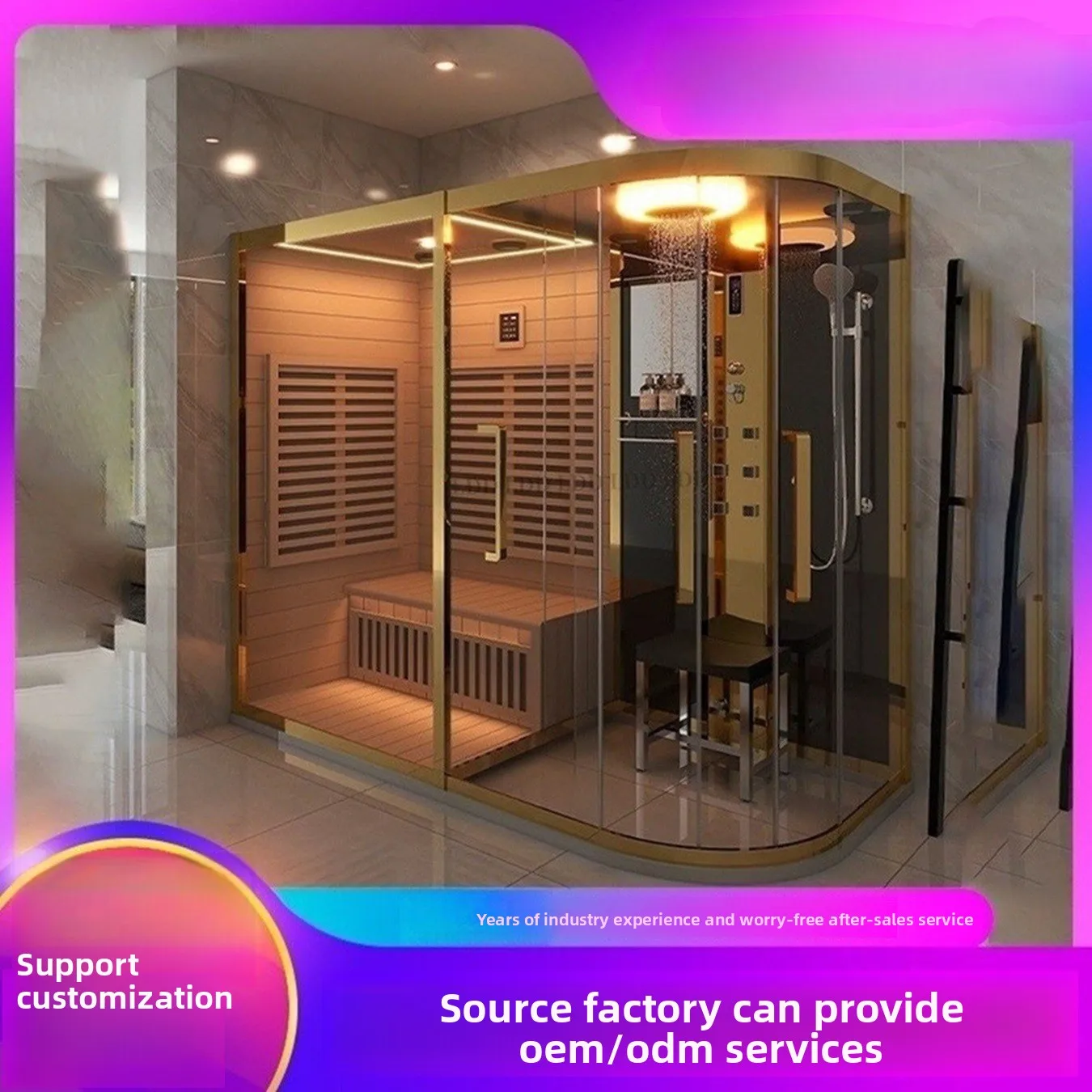 Far Infrared Sauna Room, Sweat Room, Dry Steam, Sweat Box, Light Wave Room, Household Full Body Infrared Sweat Box, Shower Room