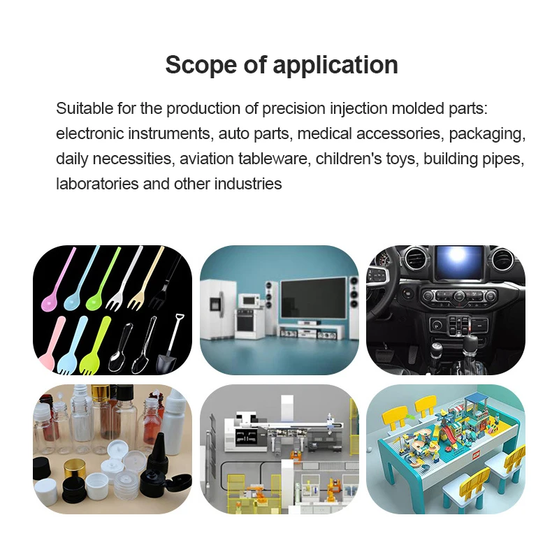 40G Electric Plastic Desktop Horizontal injection molding Machine, 17T Products Injection Molding production machine