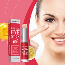 Retinol Eye Treatment Stick Dark Circle Lightening Cream with Anti-Wrinkle & Tightening Serum, Fast Repair Eye Care for Women