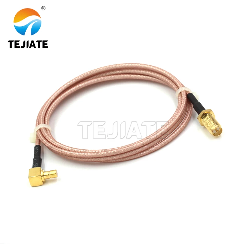 1PCS RG316 adapter line RPSMA-KY to SMB-KW SMB-JW connecting line SMB bent male and female