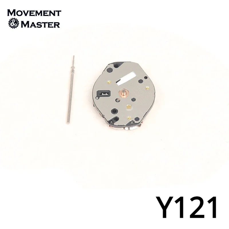 Nuevo Y121 movimiento de cuarzo 3 manos reemplazar AL21 movimiento de reloj electrónico piezas de mantenimiento