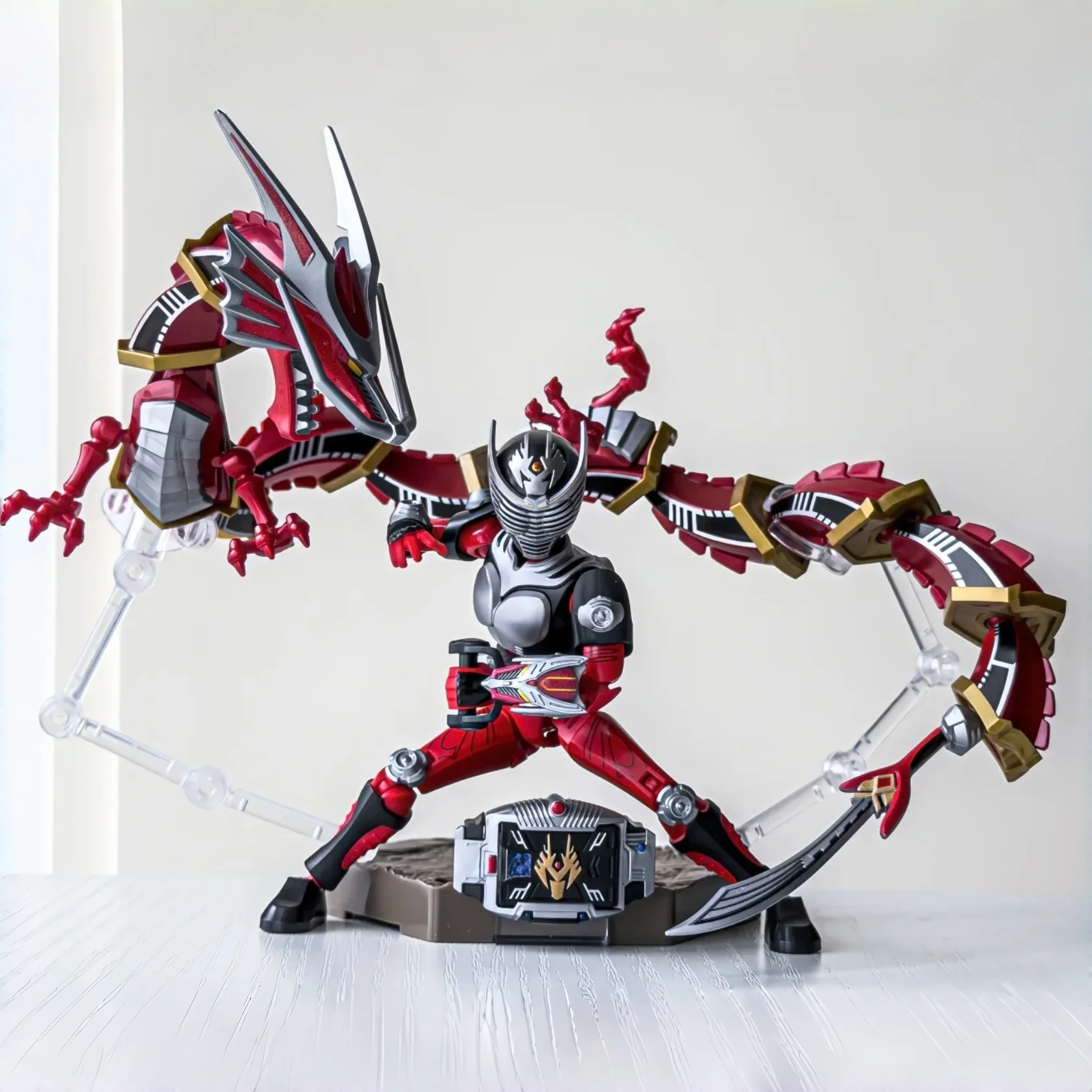 New Arrival Kamen Rider Unbounded Series Blind Box Anime Action Figure Kuuga Ryuki Assemble Model Desktop Toy Ornament Doll Gift